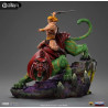 Masters of the Universe - Figurine He-man & Battle Cat Deluxe, Art Scale
