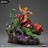 Masters of the Universe - Figurine He-man & Battle Cat Deluxe, Art Scale