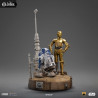 Star Wars - Figurine C-3PO & R2D2 Deluxe, Art Scale