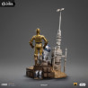 Star Wars - Figurine C-3PO & R2D2 Deluxe, Art Scale