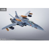 Macross Zero - Figurine VF-0A Phoenix (Shin Kudo Use) & QF-2200D-B Ghost, Hi-Metal R
