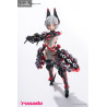 Original Character- Figurine Rasetsu Sekiko, Action Figure Rosado Project RS-01