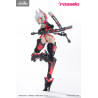 Original Character- Figurine Rasetsu Sekiko, Action Figure Rosado Project RS-01