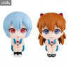Evangelion: 3.0+1.0 Thrice Upon a Time - Pack figurines Rei Ayanami & Shikinami Asuka Langley, With Gift Look Up