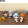 Evangelion: 3.0+1.0 Thrice Upon a Time - Pack figurines Rei Ayanami & Shikinami Asuka Langley, With Gift Look Up