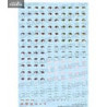 Megami Device - Accessory for figures Plastic Model Kit, Buster Doll Paladin Eye Decal Set M.S.G