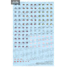Megami Device - Accessory for figures Plastic Model Kit, Buster Doll Paladin Eye Decal Set M.S.G