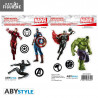 Mini stickers repositionnables de Marvel - The Avengers