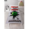 Minecraft - Parure de lit réversible Dynamite