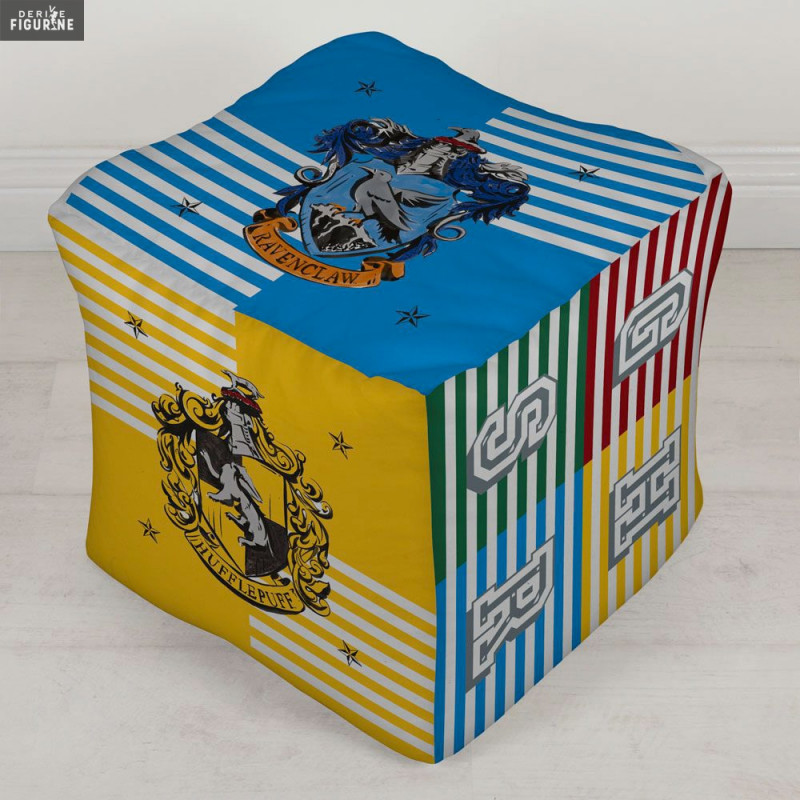 Pouf Harry Potter - 4 maisons