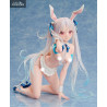 Original Character by DSmile - Chris Aqua Blue figure, Bare Leg