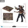 The Walking Dead, Dead City - Walker King figure, Exquisite Mini