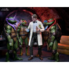 TMNT II: The Secret of the Ooze - Pack 2 figures Lab Coat Professor Perry and Hazmat Suit Professor Perry