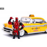 Marvel - Pack vehicle + figure Deadpool yellow taxi