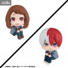 My Hero Academia - Pack Shoto Todoroki & Ochaco Uraraka figures (With Gift), Look Up