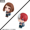 My Hero Academia - Pack Shoto Todoroki & Ochaco Uraraka figures (With Gift), Look Up
