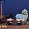 Mashle Magic and Muscles - Mash Burnedead & Lance Crown figures, Look Up