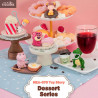 Disney/Pixar, Toy Story - Pack 6 figurines Dessert, Mini Diorama Stage