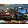 Back to the Future Part III - DeLorean Time Machine figure, Movie Masterpiece