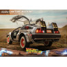 Back to the Future Part III - DeLorean Time Machine figure, Movie Masterpiece