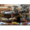 Back to the Future Part III - DeLorean Time Machine figure, Movie Masterpiece