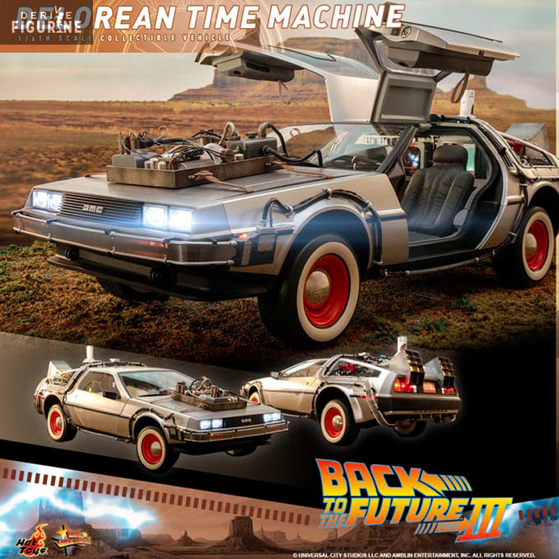 thumbnail image 2 of HO Scale (1:87) Delorean Time Machine – Back To The Future – Resin Model Car 2 of 5