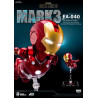 Marvel - Iron Man Mark III figure The First Ten Years Edition light diorama, Magnetic Floating, Egg Attack