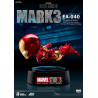 Marvel - Iron Man Mark III figure The First Ten Years Edition light diorama, Magnetic Floating, Egg Attack