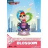 Pack 6 figures The Powerpuff Girls, Mini Diorama Stage