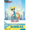 Pack 6 figures The Powerpuff Girls, Mini Diorama Stage