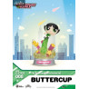 Pack 6 figures The Powerpuff Girls, Mini Diorama Stage