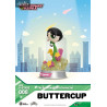 Pack 6 figures The Powerpuff Girls, Mini Diorama Stage