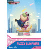 Pack 6 figures The Powerpuff Girls, Mini Diorama Stage
