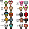 Fortnite - Pack 2 Pint Size Heroes figures of your choice between ten versions