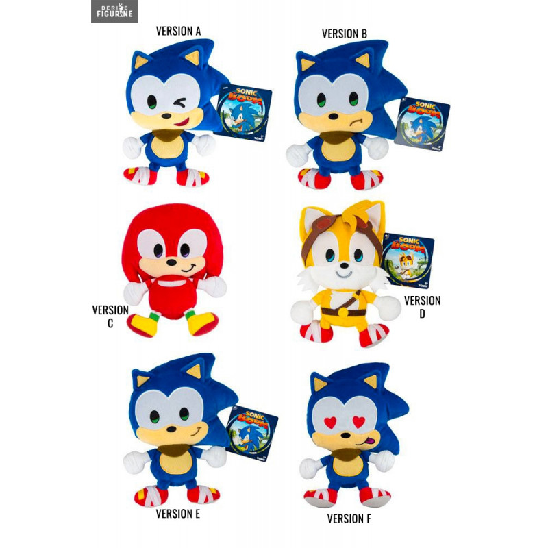 sonic boom plushies