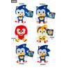 Peluche au choix Sonic Boom - Sonic, Tails ou Knuckles, Emoji
