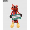 Resident Evil - Plush Mr. Racoon, Weathered Edition
