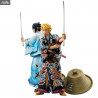Naruto - Pack 2 figures Naruto and Sasuke ver. Kabuki, G.E.M