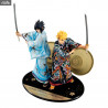 Naruto - Pack 2 figures Naruto and Sasuke ver. Kabuki, G.E.M