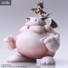 Final Fantasy VII - Cait Sith & Fat Moogle figures, Bring Arts