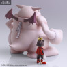 Final Fantasy VII - Cait Sith & Fat Moogle figures, Bring Arts