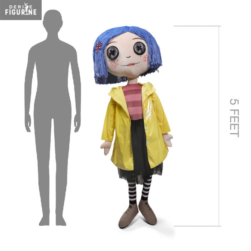 Giant plush Coraline with...