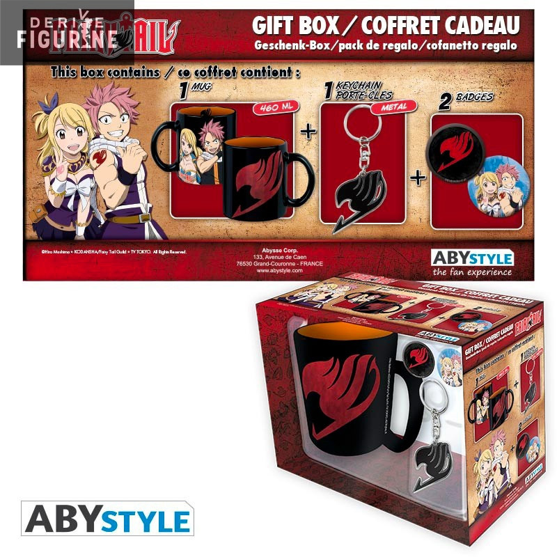 Coffret cadeau Fairy Tail - Lucy et Natsu