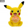 Pokémon - Peluche Pikachu with Pecha Poké Puff (Orange) Accy