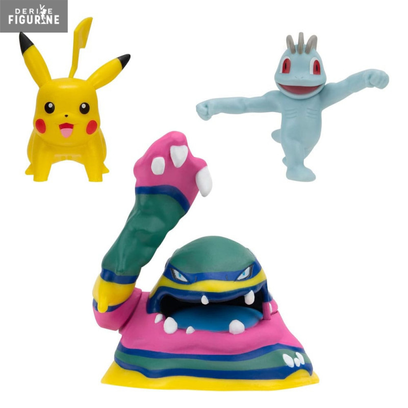 Figurines Pokémon Battle Pack – Milza & Froxy, 5 Cm, Officielles Jazwares, Dès 4 Ans