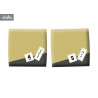 Haikyu!! - Pack Kotaro Bokuto & Keiji Akaashi figures (With Gift), Look Up