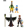 Disney, Kingdom Hearts 3 - Pack 4 figures serie 1, Select