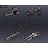 Armored Core - Figurine Omer Type-Lashire Stasis Full Package, Plastic Model Kit