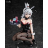 Original Character - Black Bunny figure Illustration by TEDDY