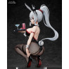 Original Character - Black Bunny figure Illustration by TEDDY